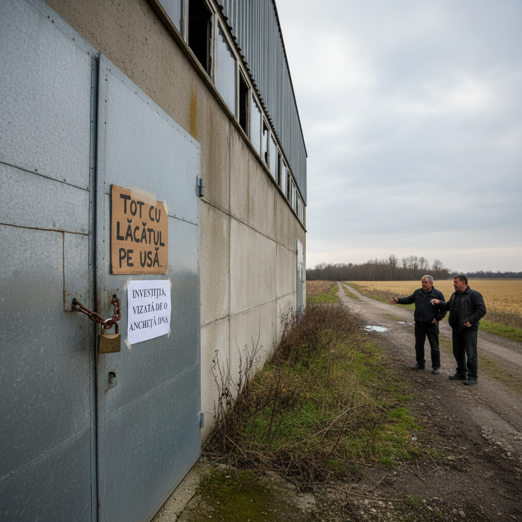 Centrul de legume-fructe din Tomnatic, în continuare închis și sub investigația DNA