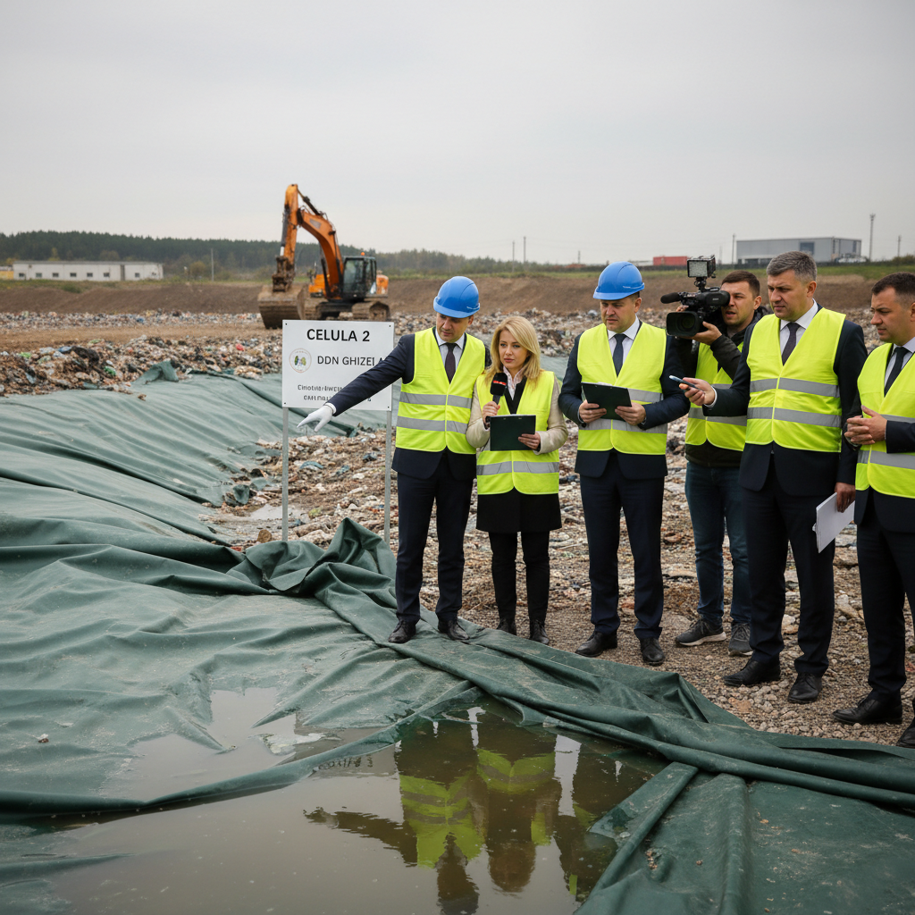 RETIM cere instanței ordonanță președințială pentru a preveni riscurile grave de mediu la Celula 2 DDN Ghizela