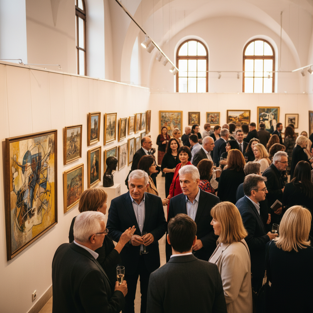 Salonul Artelor Vizuale din Lugoj reunește peste 30 de artiști renumiți din Banat