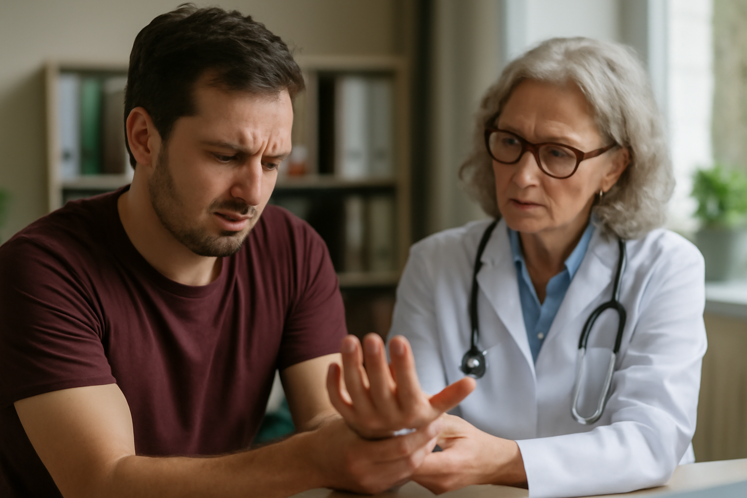 Sindromul de tunel carpian netratat riscă să provoace leziuni nervoase permanente, avertizează medicii locali