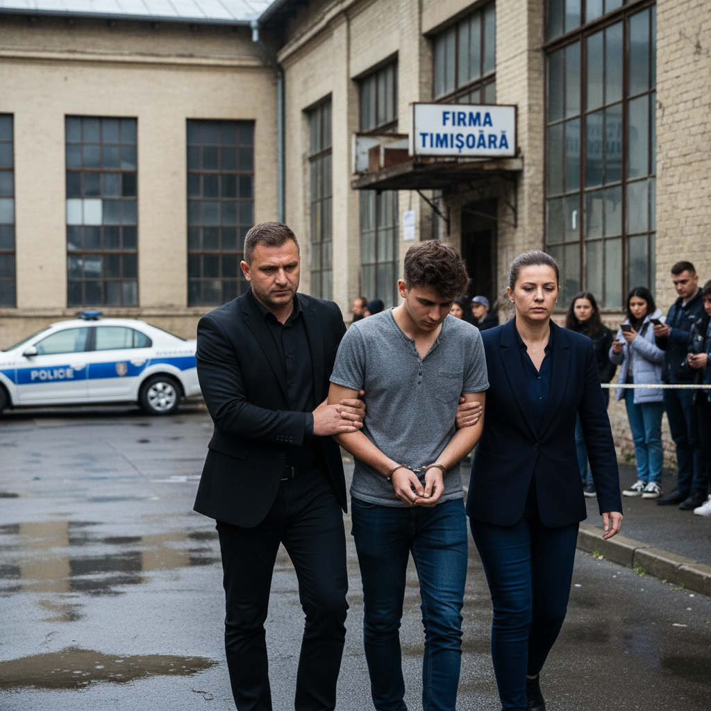 Tânăr de 19 ani din Timișoara, arestat după ce a furat 6.500 de lei dintr-o firmă locală