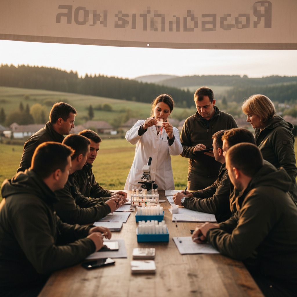 trichineloza se extinde în România, iar Timișul rămâne fără cazuri raportate